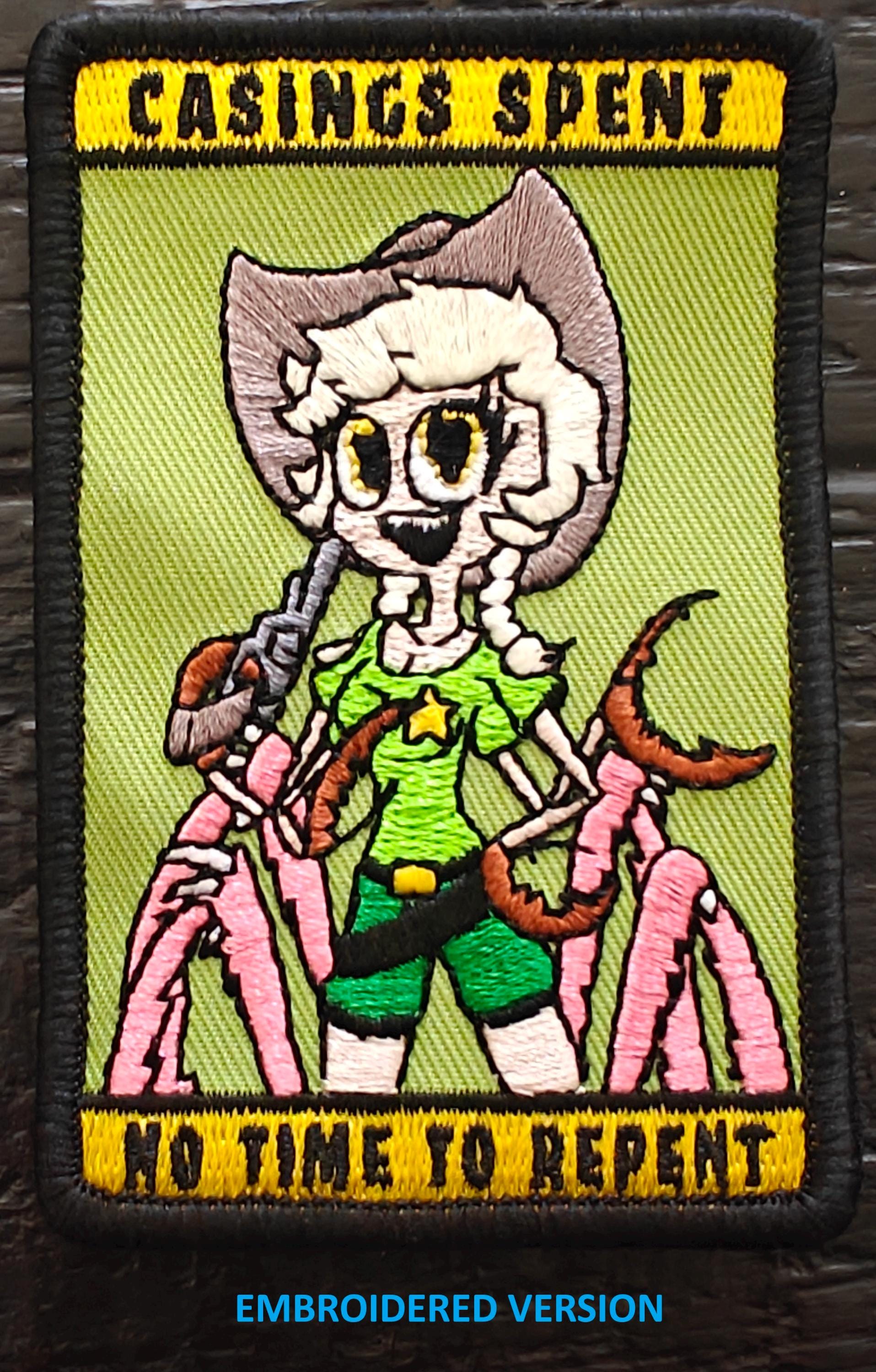 Sheriff Cordie Embroidered Patch - No Time to Repent