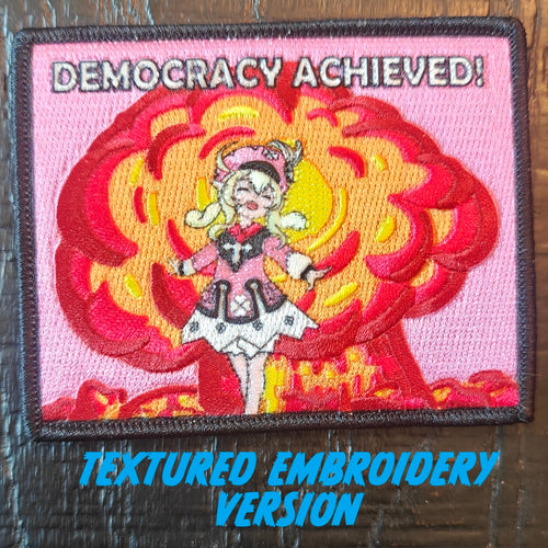 Democracy Achieved! Embroidered Patch - Klee Brings the Heat