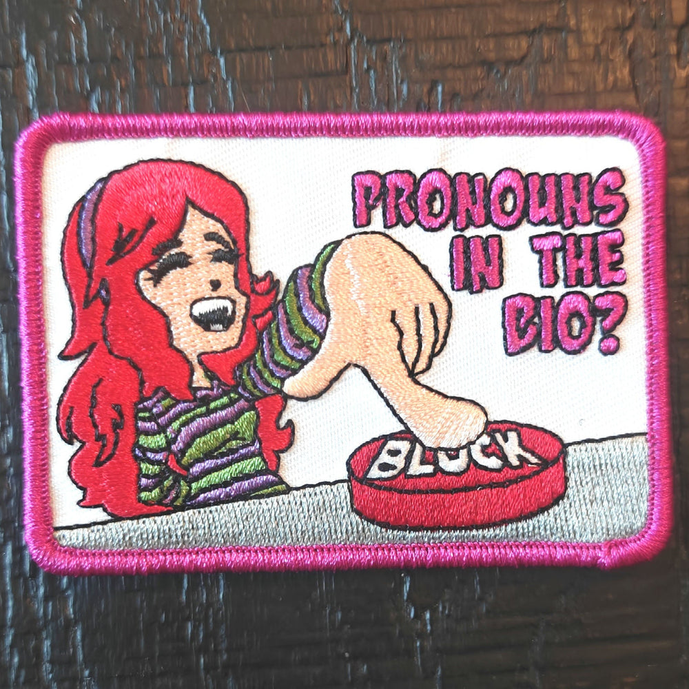 Pronouns in the Bio? Patch - Block/Kill the Noise!